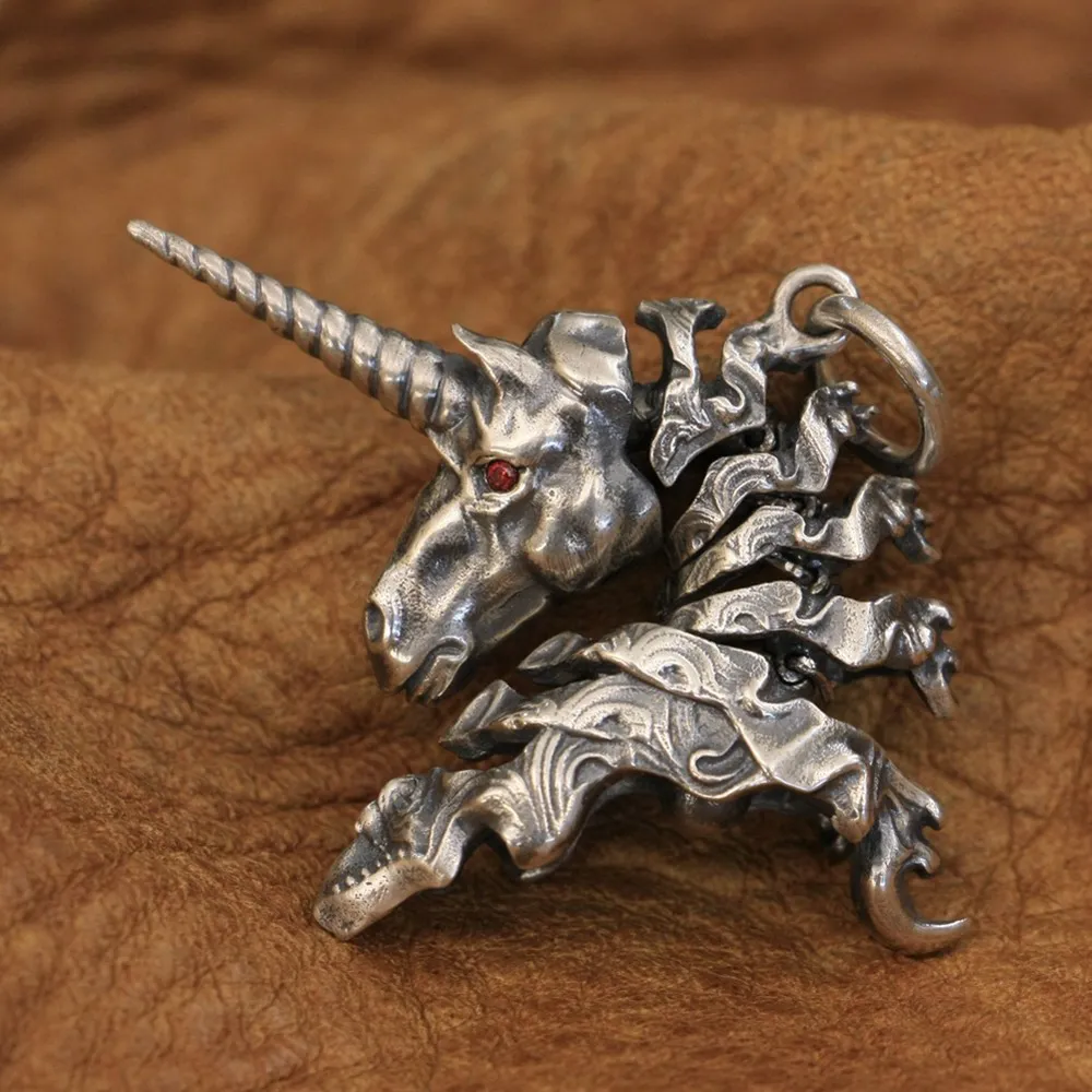 sterling silver buddhist animals pendants
