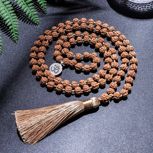 108 Rudraksha mala necklace