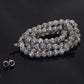 108 Tibetan silver mala beads necklace wrap