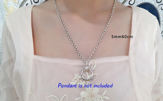 5mm Rolo chain shown on model