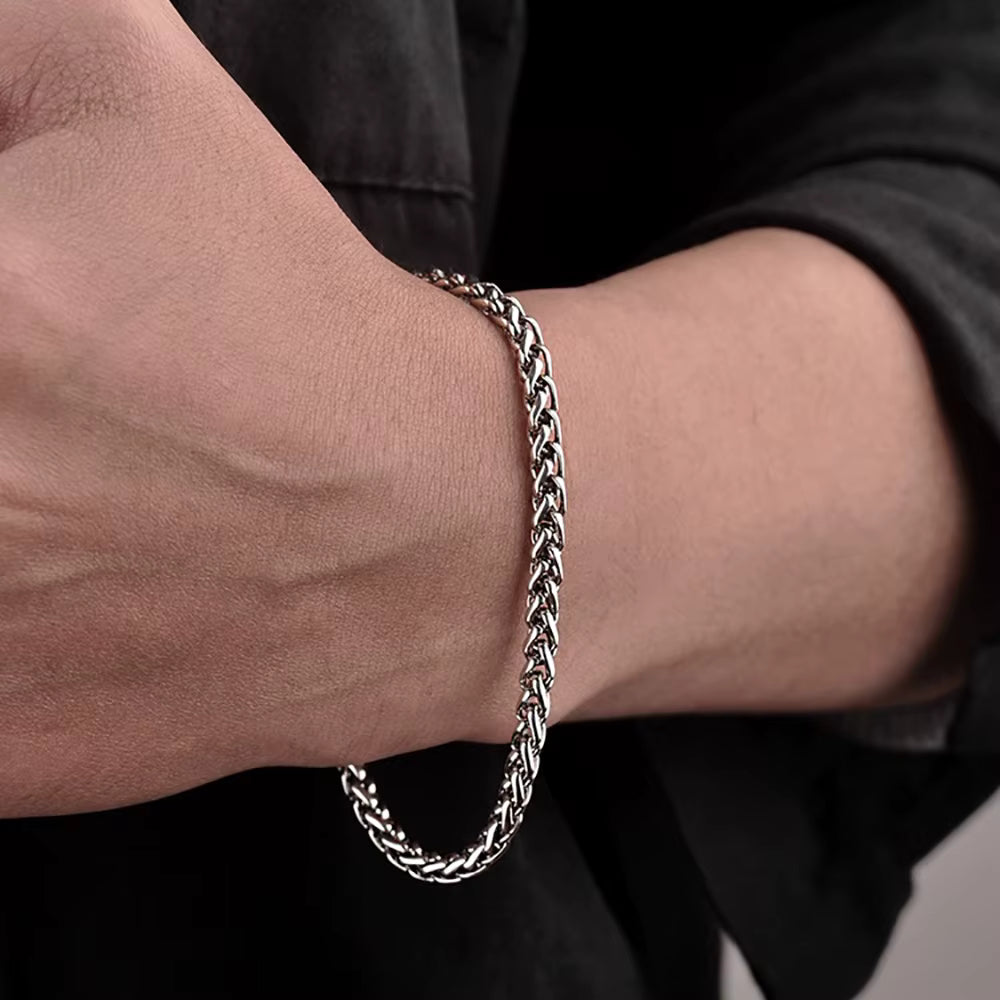 925 spiga chain bracelet 