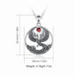 925 sterling silver phoenix pendant