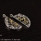 Chinese Dragon and Phoenix pendant necklace symbolizing marital happiness