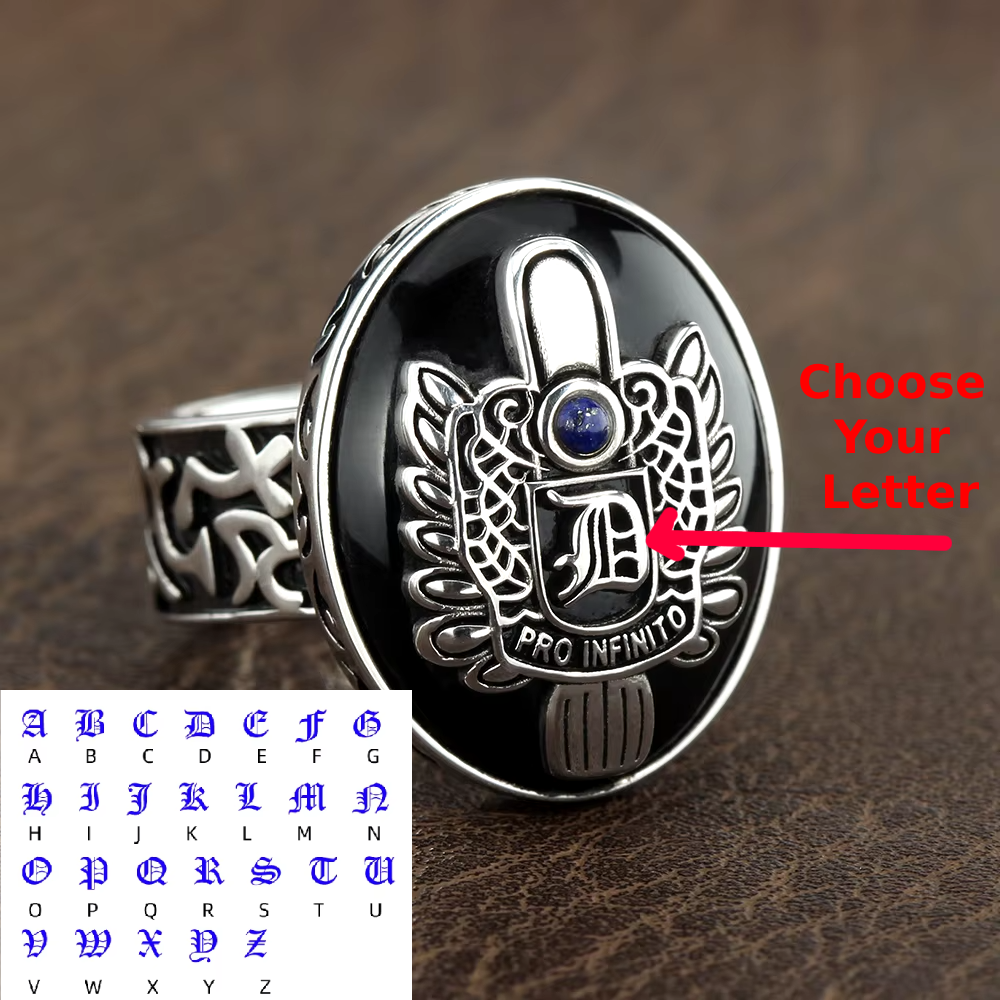 Damon Stefan Salvatore daylight ring choose your letter 