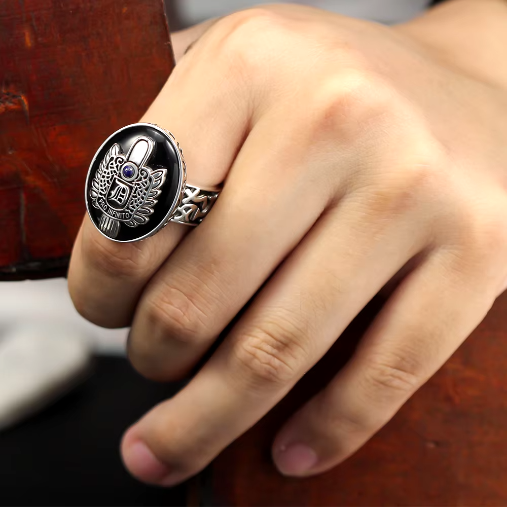 Damon Stefan Salvatore daylight ring model  finger