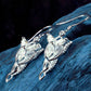 Elven Fantasy zircon earrings