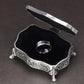 Engraved Supernatural ring inside open Jewelry box