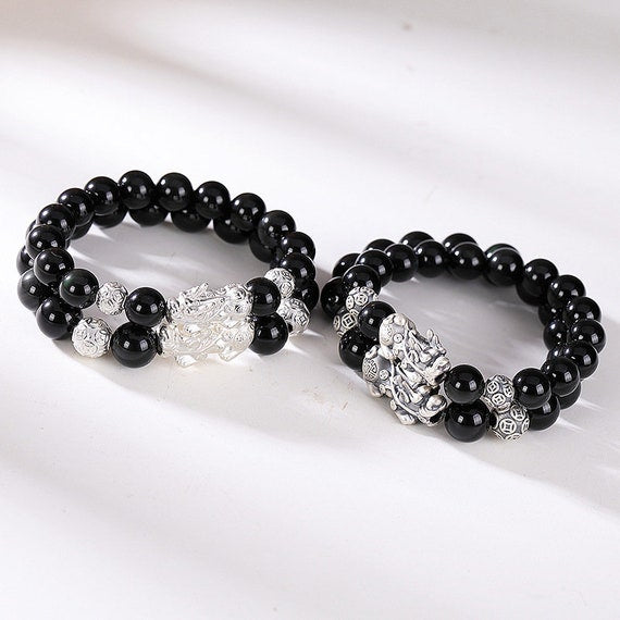 Feng Shui Pixiu Bracelets silver 