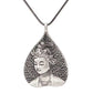 Buddha pendant silver 