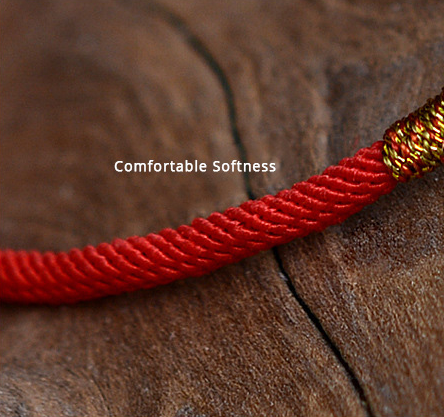 Handmade Red String Buddhist Bracelet