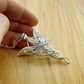 arwen evenstar necklace sterling silver zirconia hand