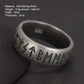 Handcrafted runic band with ancient symbols
