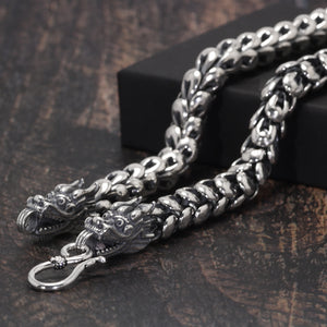 Sterling Silver Dragon Chain Necklace main