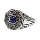 Lapis Lazuli men's ring Close-up
