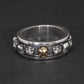 Mens silver rings