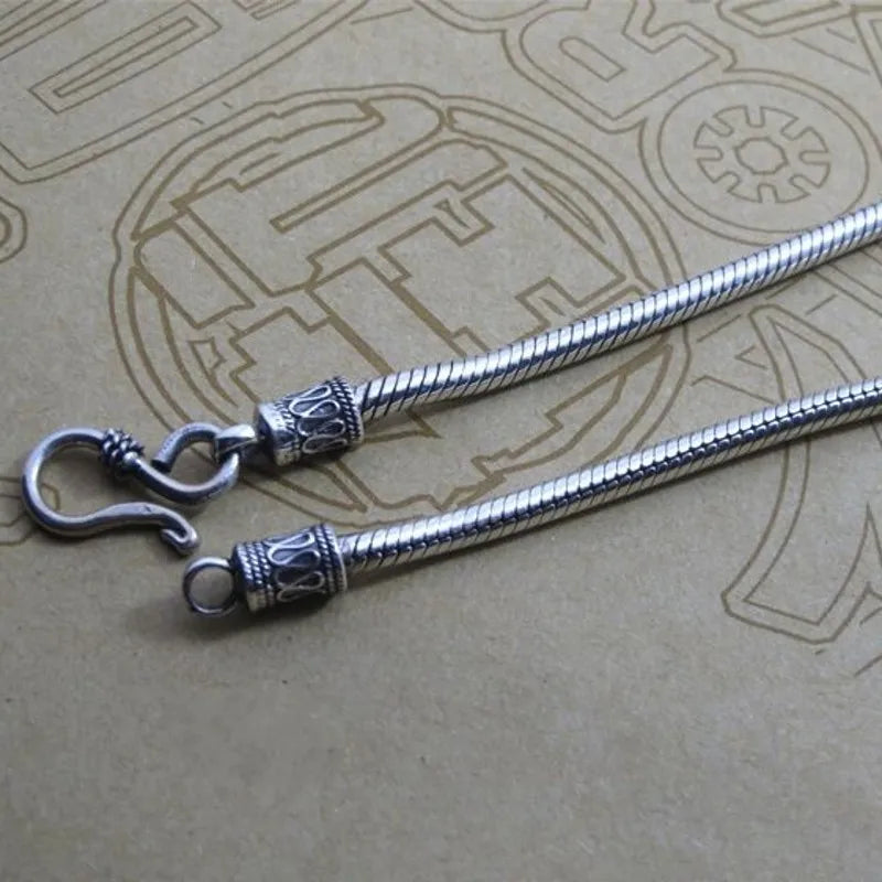 Silver Snake Chain clasp