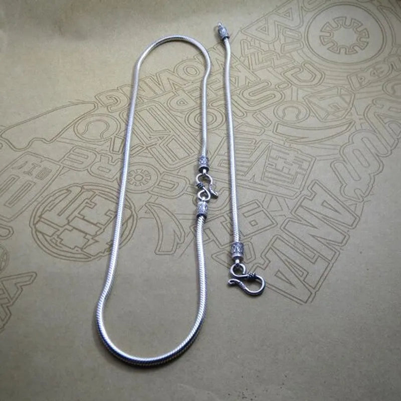 Sterling Silver Snake Chain set