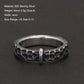 Outlander Claire Fraser silver wedding ring
