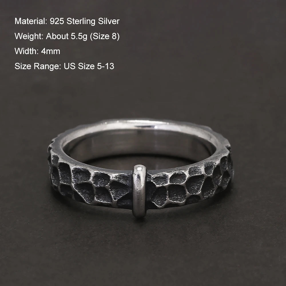 Outlander Claire Fraser silver wedding ring