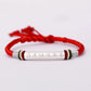 OM red buddhist bracelet string