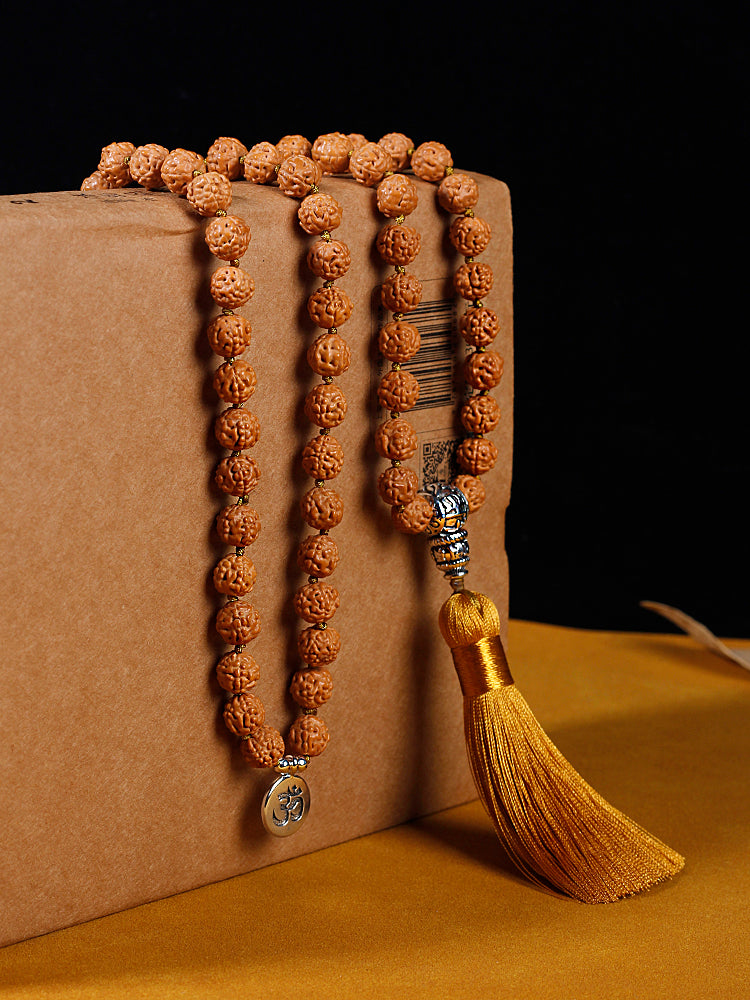 Rudraksha 108 Mala Necklace