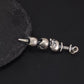 skulls pendant sterling silver