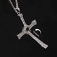 Dominic Toretto Cross Necklace – 925 Sterling Silver Vin Diesel Style Crucifix Pendant