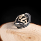 superman ring sterling silver 