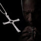 Dominic Toretto Cross Necklace – 925 Sterling Silver Vin Diesel Style Crucifix Pendant
