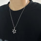 sterling silver Star of David necklace