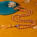 Rudraksha Mala Necklace ~ Buddhist 108 Prayer Beads 