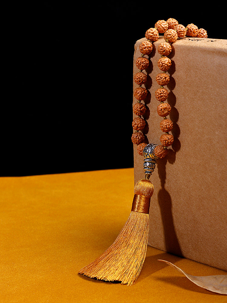 Rudraksha Buddhist Necklace