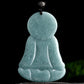 Jade Buddha Pendant back side