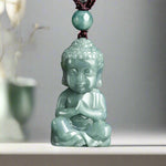 Jade buddha pendant 