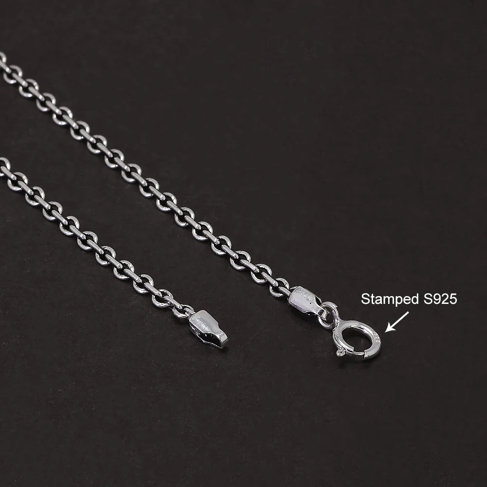 sterling silver chain necklace