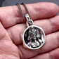 Palden Lhamo ~ Zashi Lhamo Pendant sterling silver hand