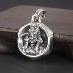 Palden Lhamo ~ Zashi Lhamo Pendant sterling silver