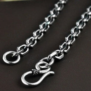 Sterling silver cable chain