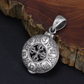 Sterling silver locket closed