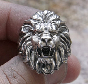 Lion Ring ~ 925 Sterling Silver