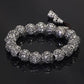 Unisex Buddhist prayer beads with antique finish