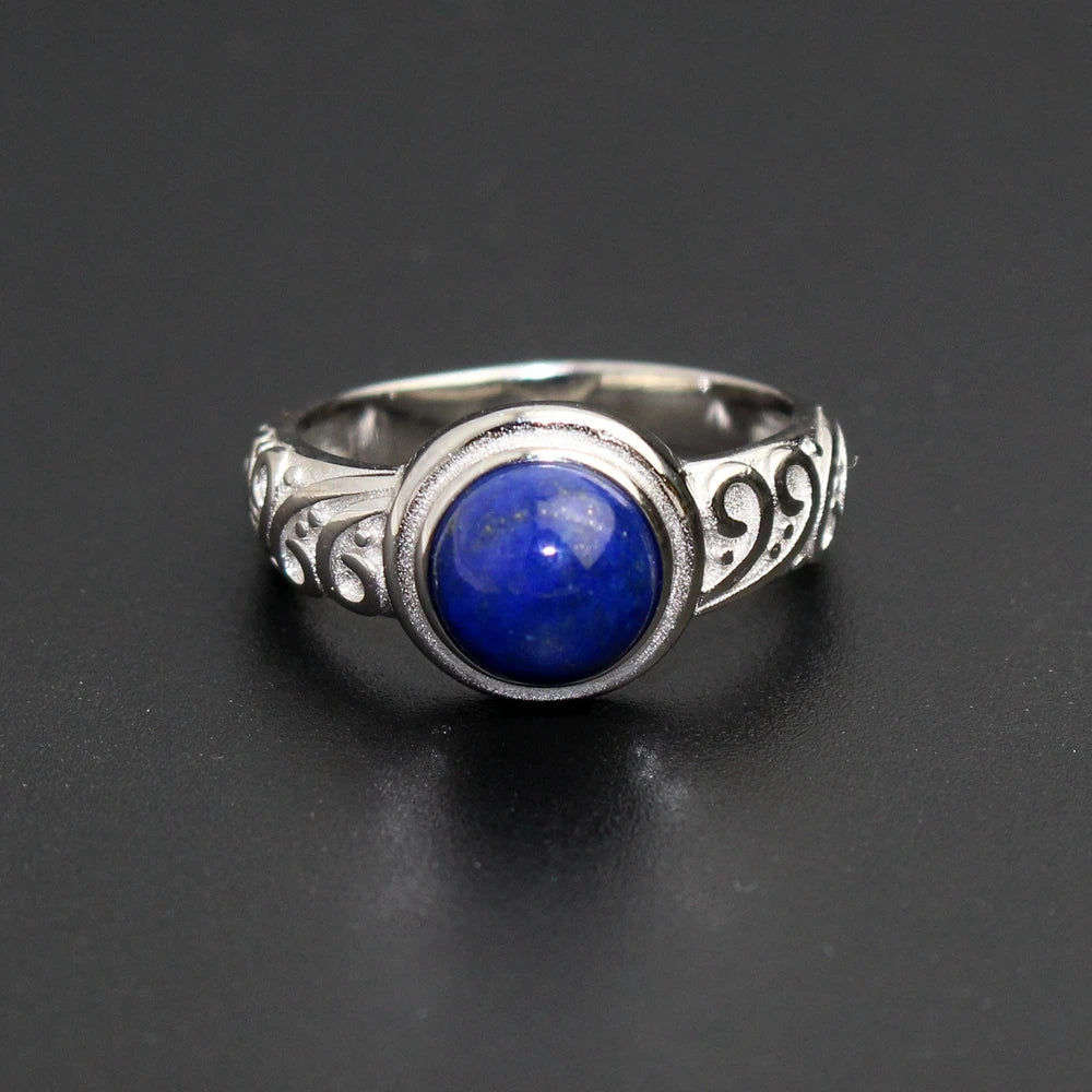 Vampire Diaries Lapis daylight ring on hand