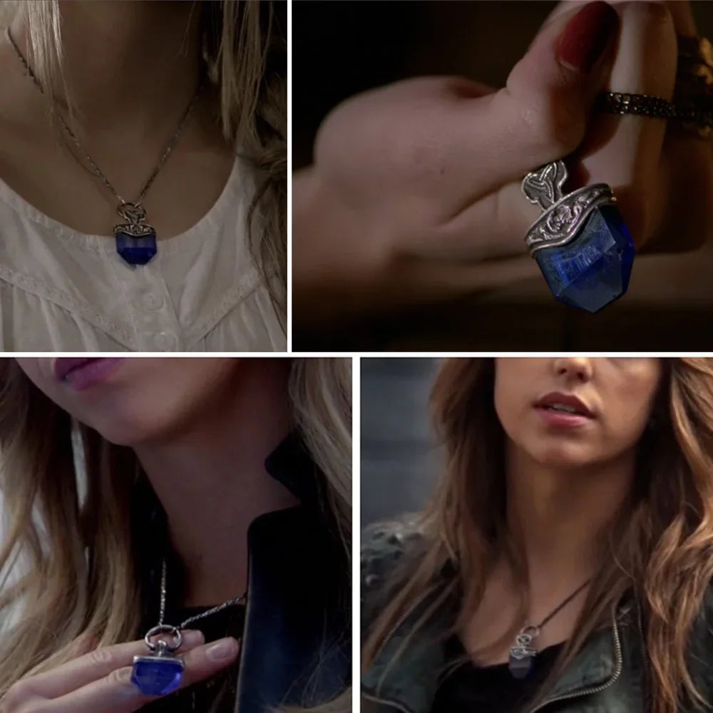 Vampire Diaries freya mikaelson lapis necklace