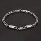 Vintage kings chain bracelet top view