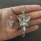 arwen evenstar necklace small and large front view