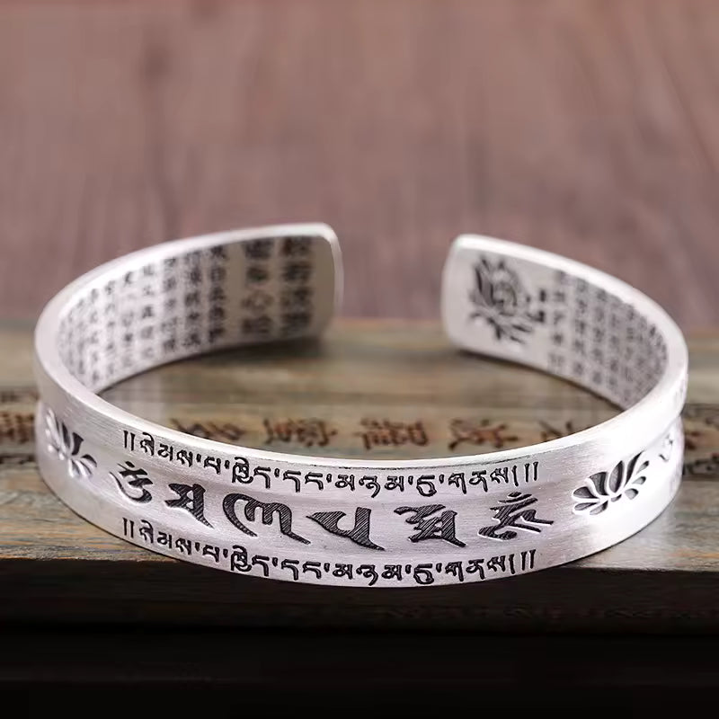buddhist mantra heart sutra bracelet