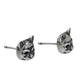 cat earrings side
