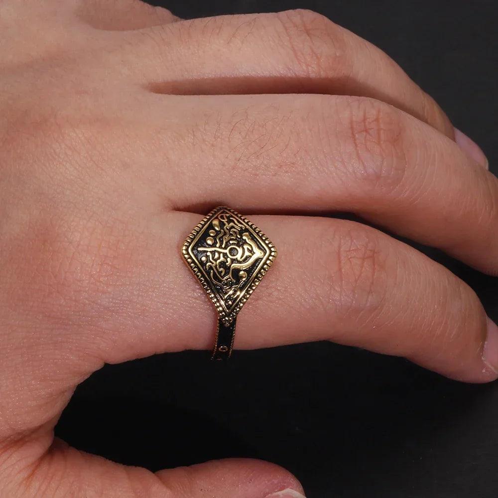Dark Souls Ring of Favor worn on hand cosplay photo