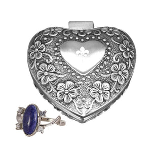 Elena Daylight Ring Vampire Diaries with heart box