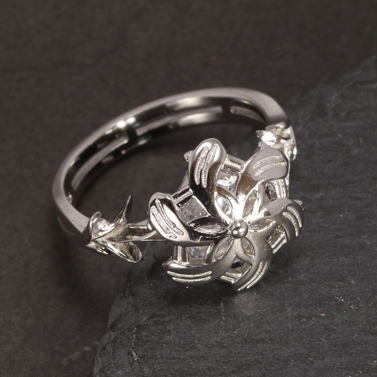 elven nenya ring side view